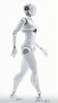 人工知能を搭載したロボットの美しさ 人工知能を搭載したロボットの美しさの写真