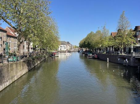 ユトレヒト ユトレヒト,オランダ,運河の写真素材