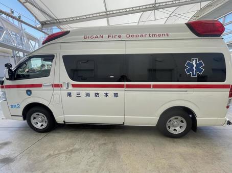 救急車 救急車 救急車,緊急車両,消防署の写真素材