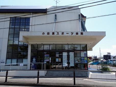 小田原スポーツ会館 小田原スポーツ会館,神奈川県小田原市南町１丁目,藤棚前の写真素材