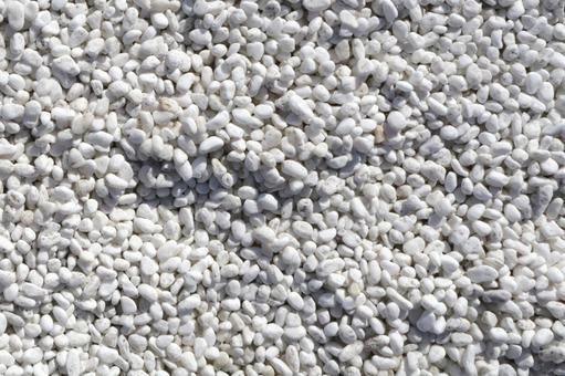 Photo, gravel, white boulder, white jade, 