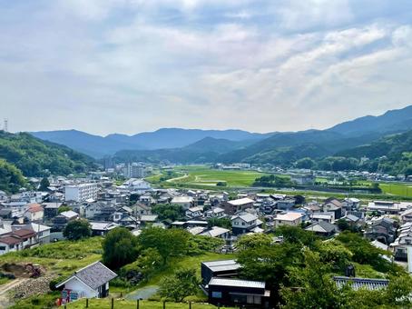 田舎の原風景 田舎の原風景の写真