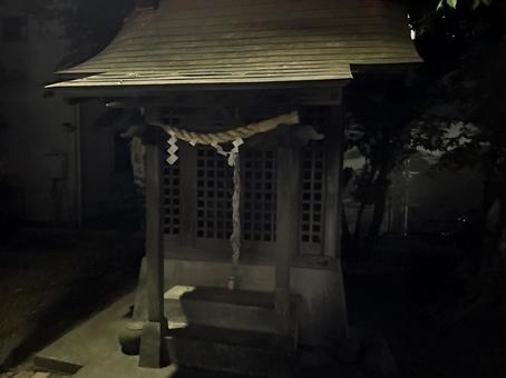 Photo, summer, test of courage, night, 
