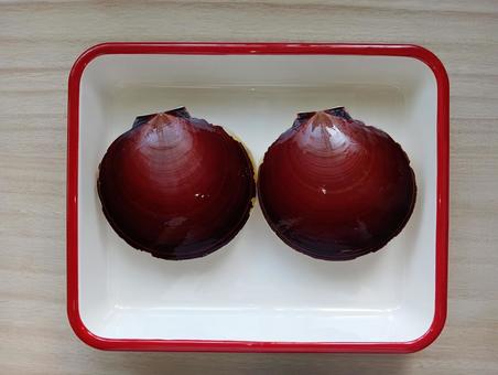 ツキヒガイ(表のみ) ツキヒガイ(表のみ) ツキヒガイ,貝,シーフードの写真素材