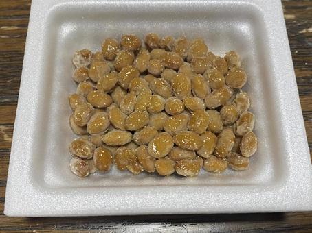 納豆 小粒 パック入り 納豆 小粒 パック入りの写真