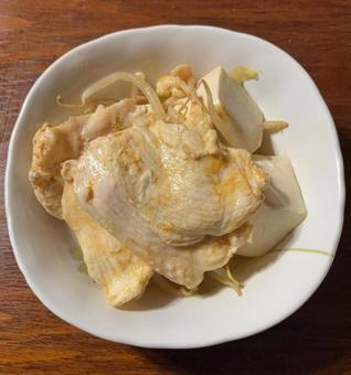 R7.11.07　鶏肉の白菜鍋　2の写真