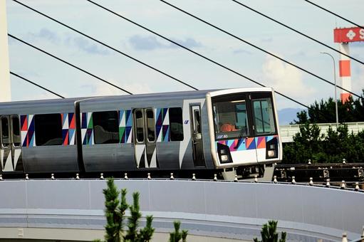 Photo, train, transportation facilities, kanazawa, 