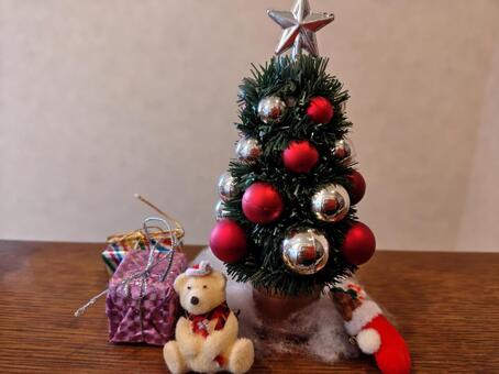 クリスマスツリー クリスマス,置物,クリスマスツリーの写真素材