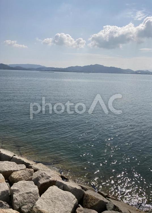 10月　海 海,空,水の写真素材