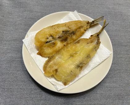 白身魚のてんぷら 白身魚のてんぷら 天ぷら,天麩羅,揚げ物の写真素材