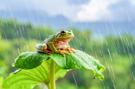 梅雨のイメージ 梅雨のイメージの写真