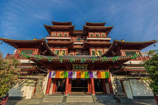 寺社仏閣 シンガポール,海外旅行,海外の写真素材