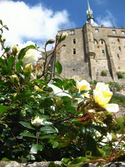 Mont Saint-Michel, forteresse, ville, mont-saint-michel, JPG