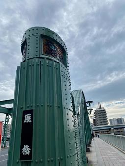 うまやばし うまやばし 厩橋,隅田川,墨田区の写真素材