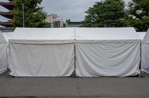 白いテント 白いテント 白いテント,テント,イベントの写真素材