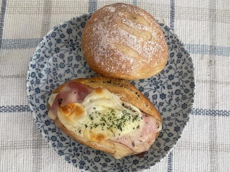 パン パン フランスパン,パン,カレーパンの写真素材
