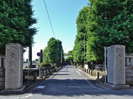 練月山愛染院観音寺参道 練月山愛染院観音寺参道の写真