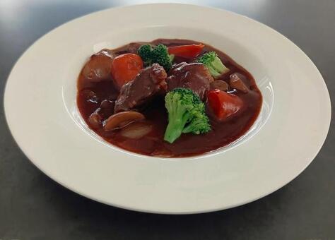 牛スネ肉のシチュー 洋食,ディナー,シチューの写真素材