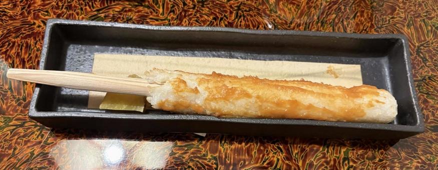 R7.08.14 串焼ききりたんぽ R7.08.14 串焼ききりたんぽ の写真