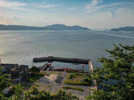 音戸 音戸,呉市,海岸の写真素材