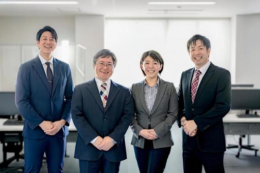 オフィスとビジネスチーム 男女,男性,女性の写真素材