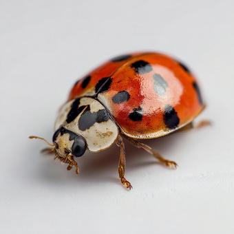 接写で見るてんとう虫の世界 接写で見るてんとう虫の世界の写真