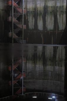 ？逆さま？ 地下神殿,神殿,防災の写真素材