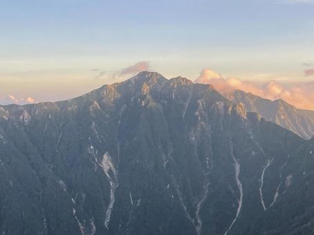 空木岳正面 空木岳正面の写真