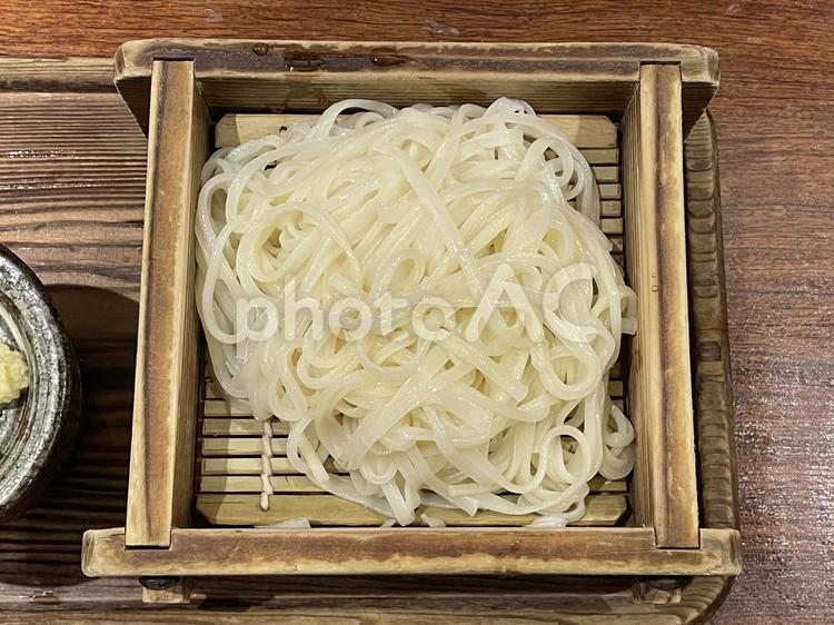 新宿 氷見うどん 氷見うどん,うどん,冷やしうどんの写真素材
