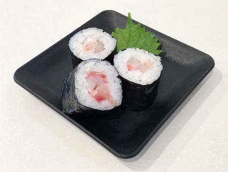 海鮮巻き 海鮮巻き,白身魚,白身の写真素材