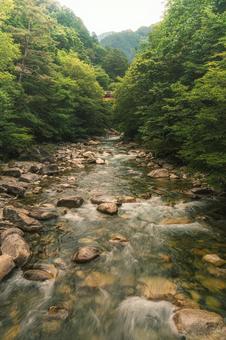 渓谷 渓谷 自然,景色,風景の写真素材