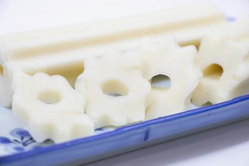 ちくわぶ ちくわぶ,竹輪麩,食材の写真素材