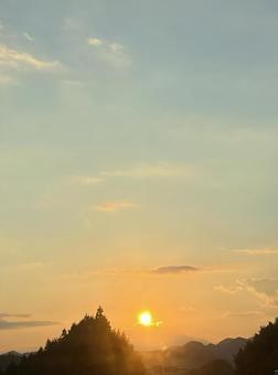 夕焼け 夕焼けの写真