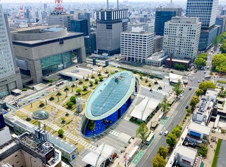 名古屋テレビ塔からの眺望 04 名古屋,テレビ塔,塔の写真素材