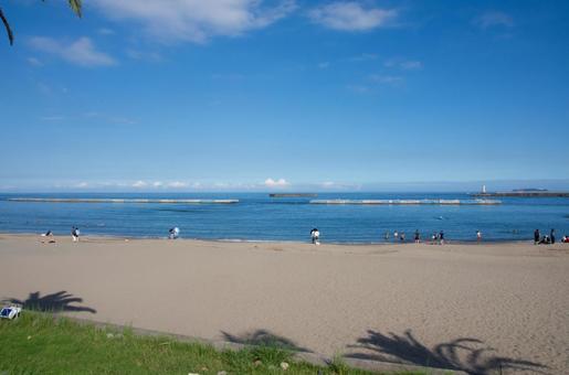 熱海の海水浴場 熱海の海水浴場 海水浴場,熱海,リゾートの写真素材