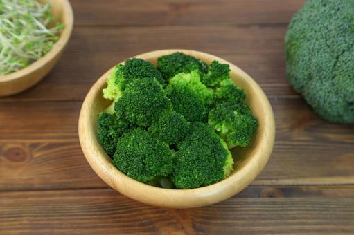 ブロッコリー ブロッコリー ブロッコリー,緑黄色野菜,野菜の写真素材
