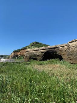 屏風ヶ浦 屏風ヶ浦 千葉,地層,屏風ヶ浦の写真素材