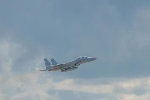 空を駆ける勇姿　芦屋の午後 飛行機,航空機,旅客機の写真素材