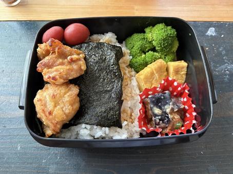 お弁当 お弁当 お弁当,毎日弁当,のり弁の写真素材
