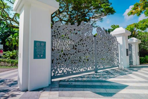 【シンガポール】植物園オーキッドガーデン 植物園,オーキッドガーデン,ガーデンの写真素材