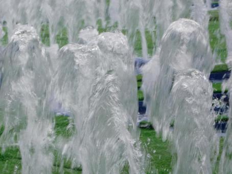 噴水ボケ背景-11 噴水ボケ背景-11の写真