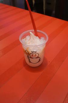 Photo, ice cream, cup, snowman, 