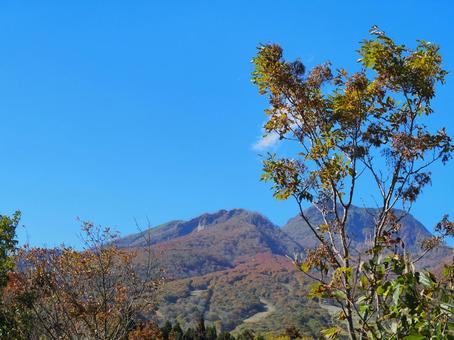 秋の景色４ 秋,紅葉,山の写真素材