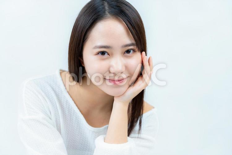 若い女性の美容イメージ 美容,ビューティー,女性の写真素材