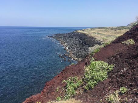 伊豆大島の海 伊豆大島の海 伊豆大島,大島,海の写真素材