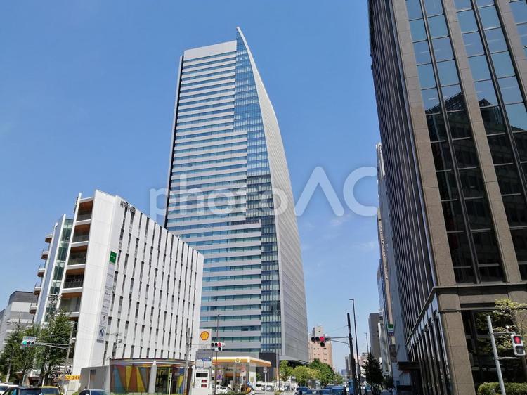 名古屋の街並み 名古屋,ビル,ビジネスの写真素材