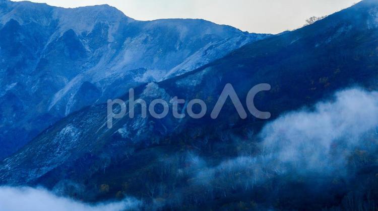深まりゆく秋の栂池高原 自然,風景,季節の写真素材
