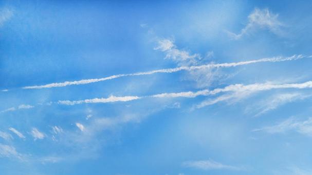 秋の空イメージ素材 秋の空イメージ素材の写真