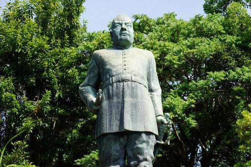 鹿児島 西郷隆盛銅像6 鹿児島 西郷隆盛銅像6 西郷隆盛銅像,西郷隆盛像,西郷隆盛の写真素材