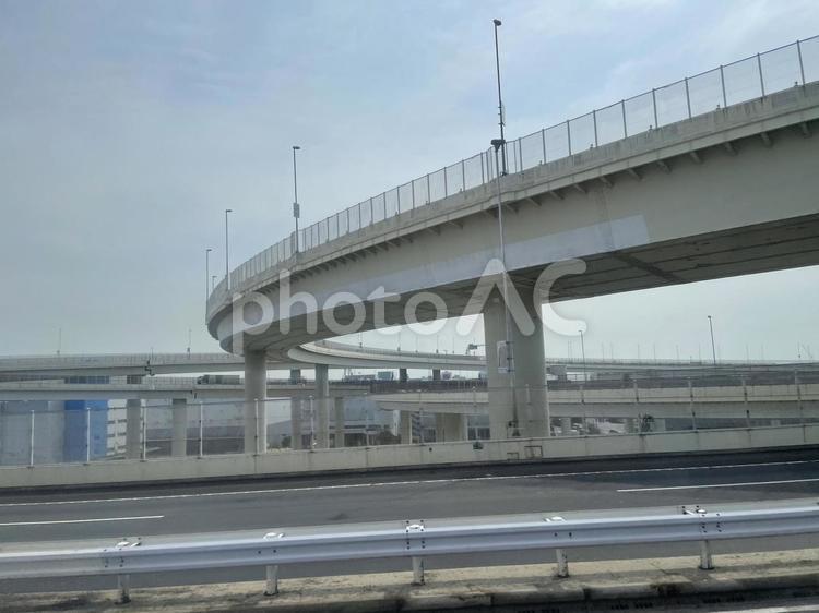 横浜　風景 横浜,風景,道路の写真素材